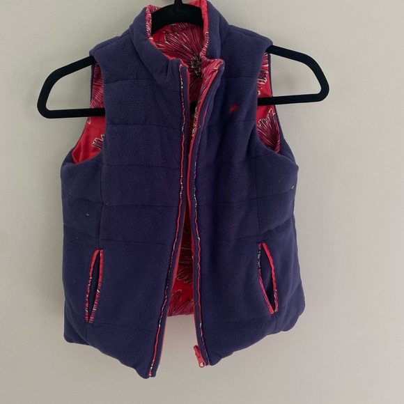 Lilly Pulitzer Reversible Puffer Vest - Picture 2 of 6